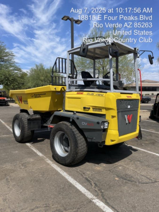 2025 WACKER NEUSON DV603 Canopy Turf Tires