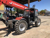 2020 Manitou MTA10055 Cab/Heat/Air, LED Work Lights, Solid Tires, Lift Hook, Beacon, Auxiliary Hydraulics w/66" Carriage and 60" Forks