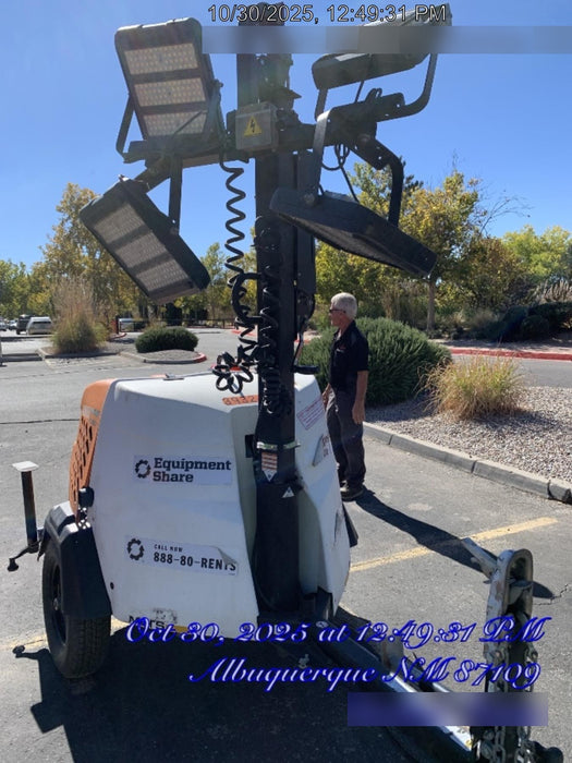 2024 Generac MLT2 Diesel, Flex Switch 120V Input, Powerzone Controller, 
(4) 320W LED Lights, 4kW Generator, 39.9 Gal Fuel Tank, 2" Ball, T3