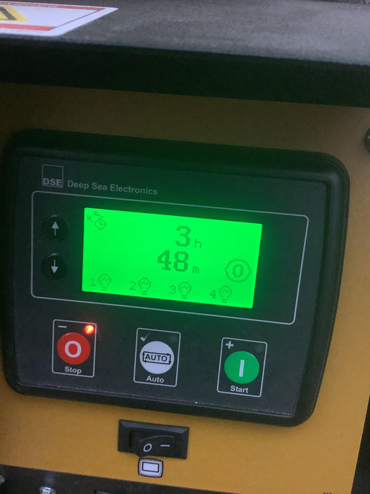 2021 Allmand NLV3GR (4) LED Light Fixture 350W, 23' Vertical Mast, 3kW Prime, Towable, Deep Sea L401, Leveling Jacks, Yanmar T4F 5.8hp