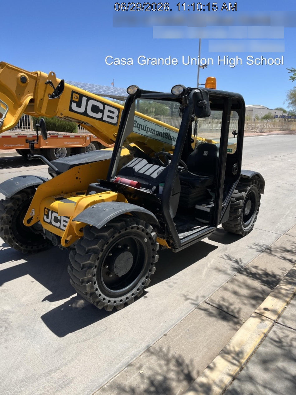 2022 JCB 505-20TC 74Hp Dsl, Canopy, Sld Tires, LED WL, Bcn