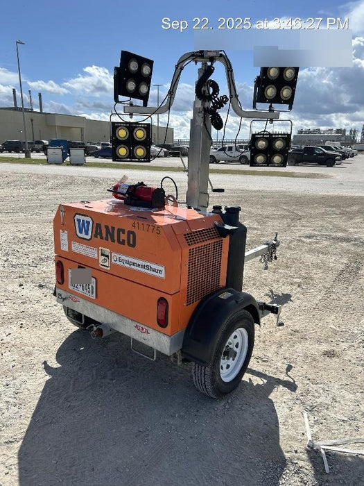 2024 Wanco WLTT-4MM4K Diesel, Deep Sea Controller, Shore Power Plug, Auto Start, (4) 350W LED Floodlights, 4kW Generator, 60 Gal Fuel Tank, 2" Ball, T3