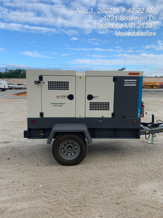 2022 ATLAS COPCO QAS 70