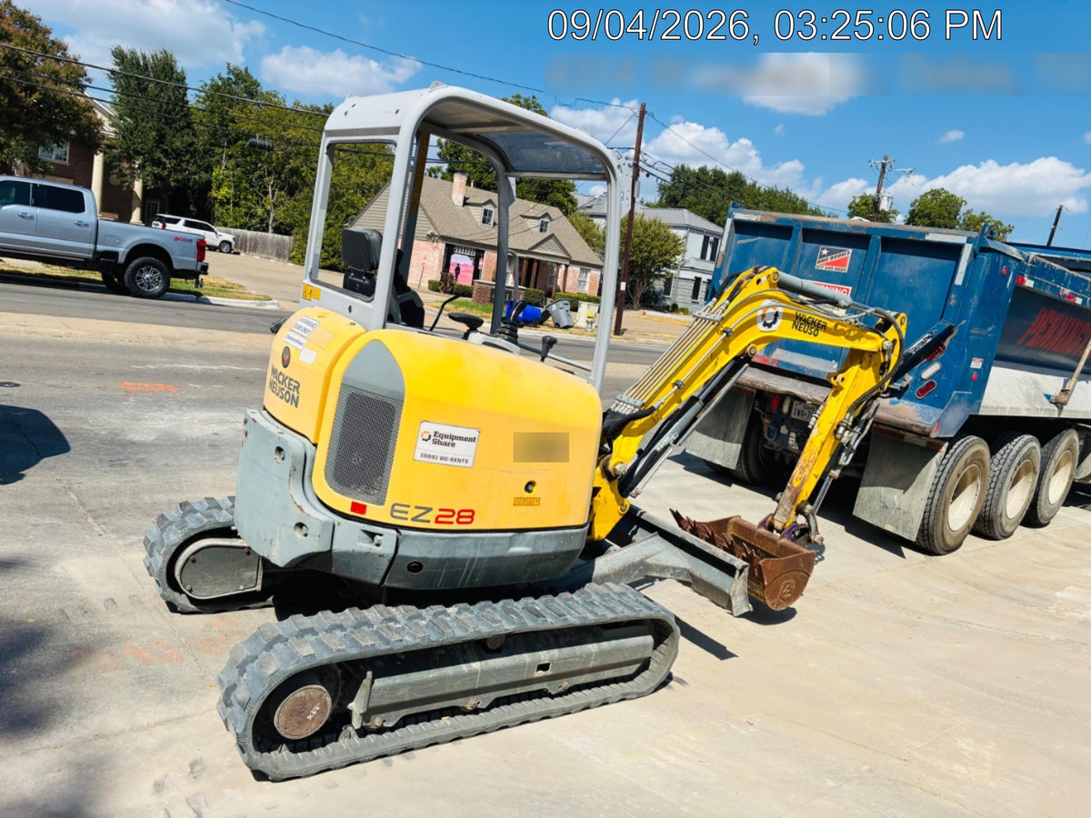 2018 WACKER NEUSON EZ28