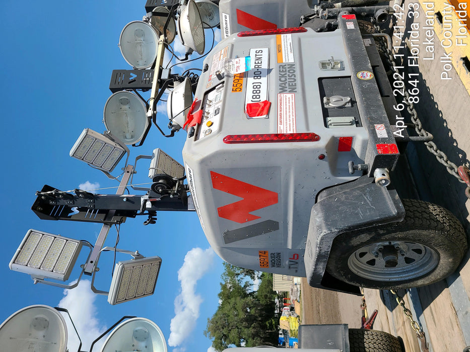 2019 Wacker Neuson LTV6K-LED Standard LED Towable Light Tower w/None
