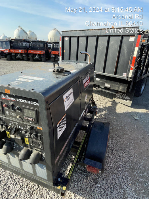 2024 Lincoln Electric Dual Maverick 200/200X Ready Pak 3, Includes Trailer, Cable Rack, Fender Light Kit K4382-1-RP3