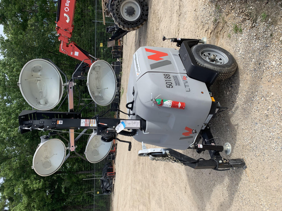 2019 Wacker Neuson LTV6L-MH Mobile Light Tower w/Fuel Level Sensor Installed
