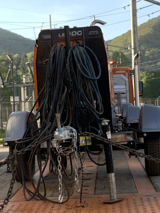 2022 Lincoln Electric LE400 Kubota V1505, Trlr, Cable Rack, Light Kit, ES Decals, T3