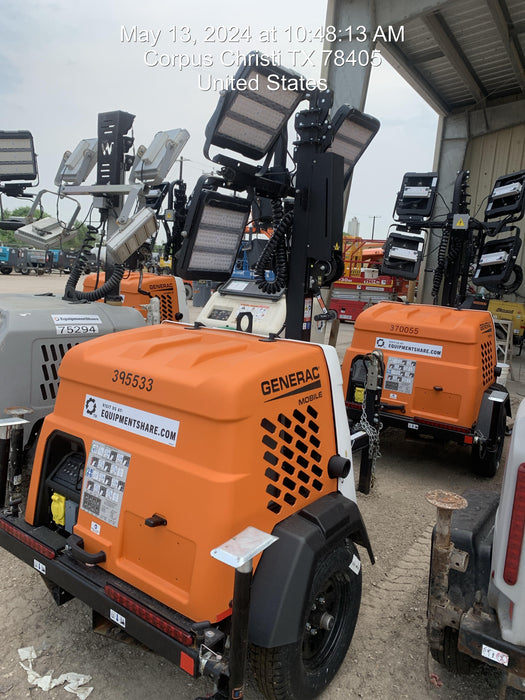 2024 Generac MLT2 Diesel, Flex Switch 120V Input, Powerzone Controller, 
(4) 320W LED Lights, 4kW Generator, 39.9 Gal Fuel Tank, 2" Ball, T3