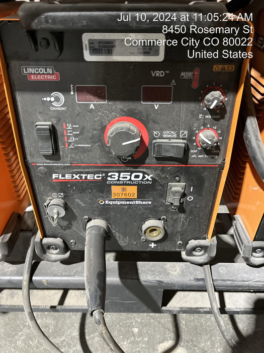 2023 LINCOLN ELECTRIC FLEXTEC 350X