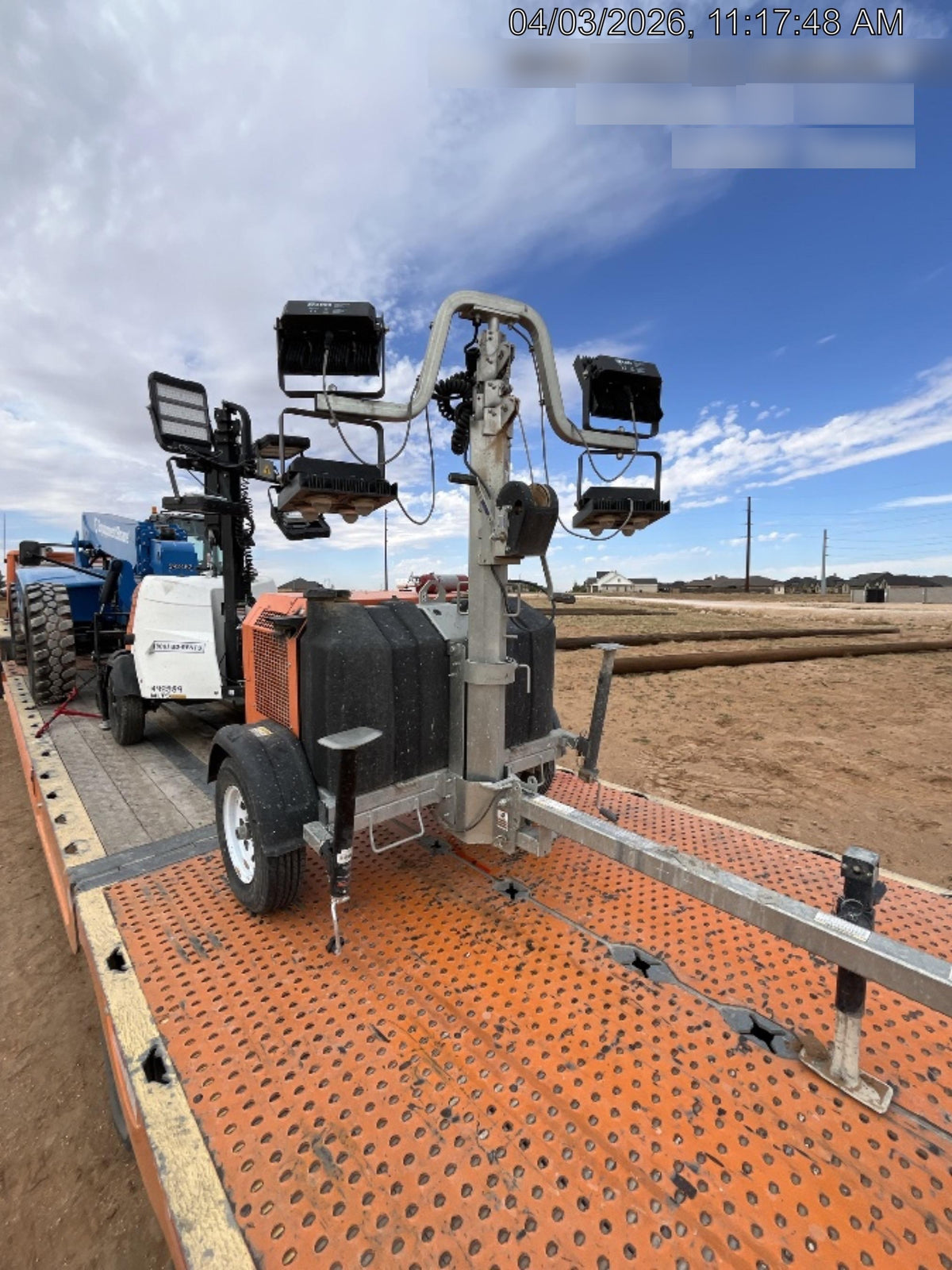 2024 Wanco WLTT-4MM4K Diesel, Deep Sea Controller, Shore Power Plug, Auto Start, (4) 350W LED Floodlights, 4kW Generator, 60 Gal Fuel Tank, 2" Ball, T3