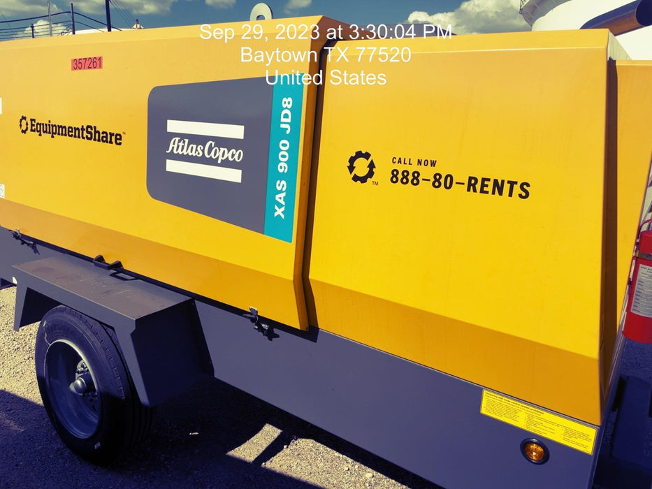 2023 ATLAS COPCO XAS 900