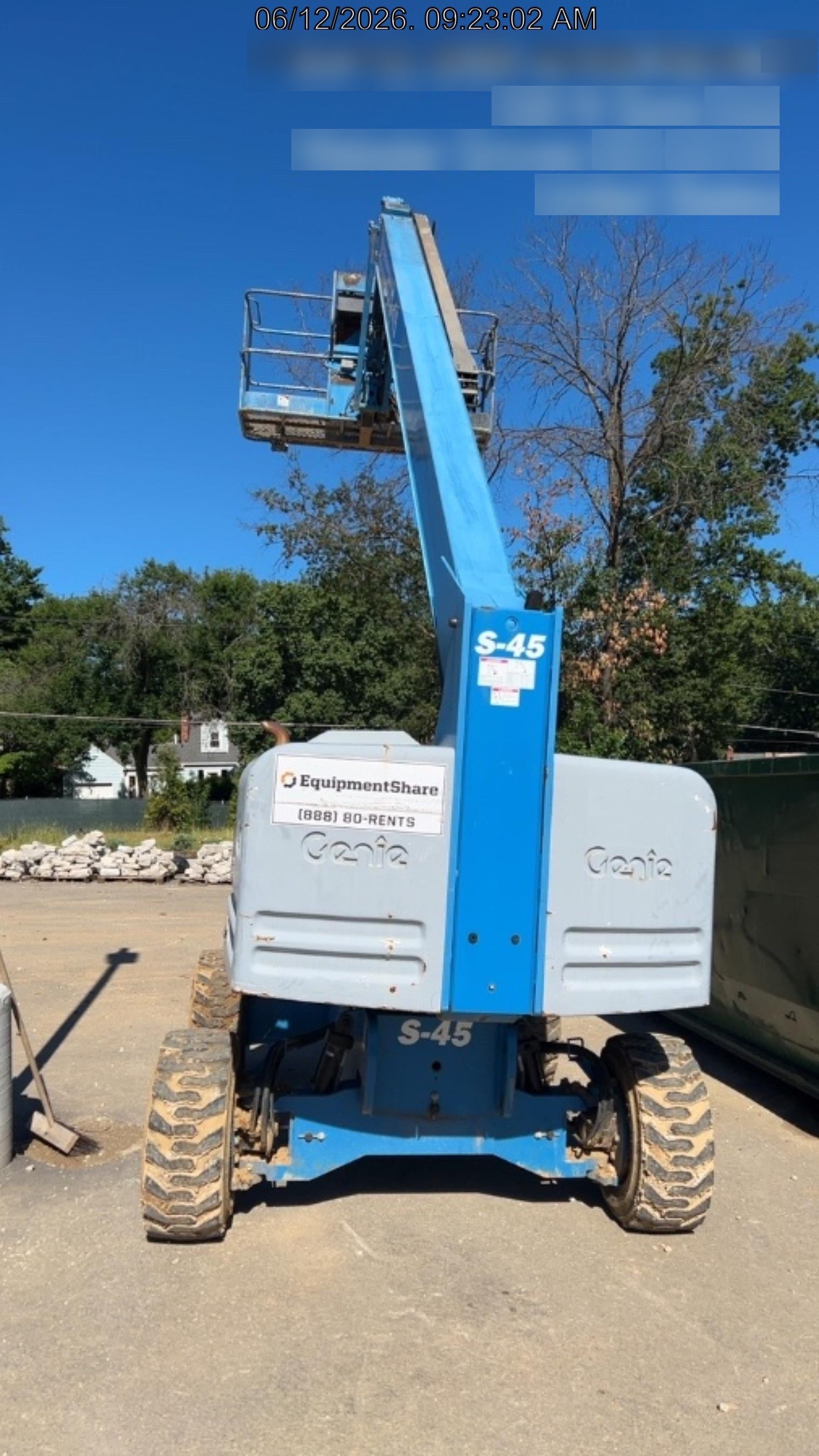 2016 GENIE S-45