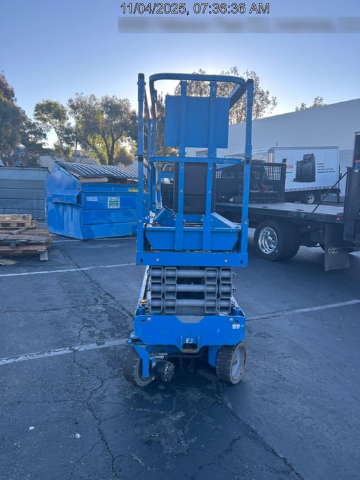 2020 Genie GS-1930 Solid Non Marking Tires, Beacon, Folding rails with half height swing gate, 800W Inverter