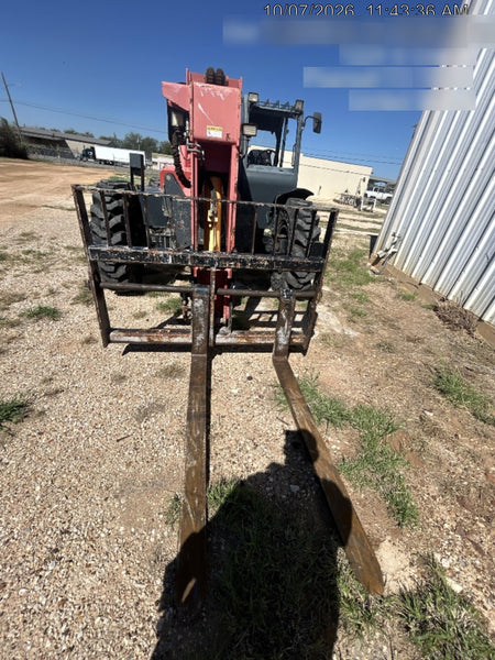 2017 Manitou 12042 Manitou MTA 12042, Solid Tires, 66" Carriage, Open ROPS, Flashing Beacon and Work Light Package