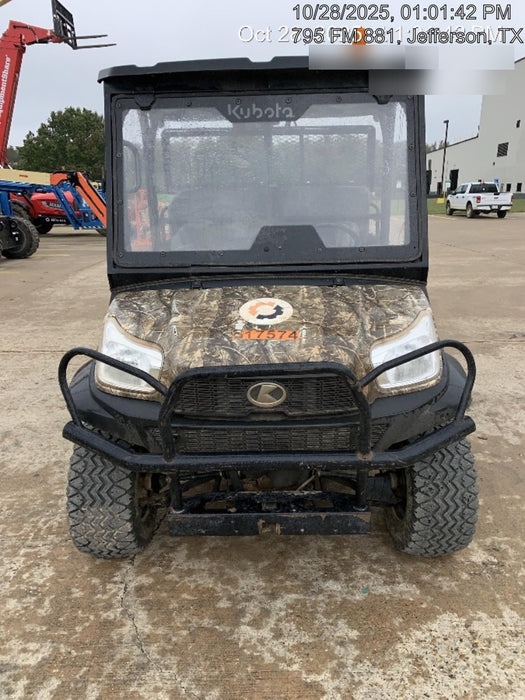 2020 Kubota RTV-X1140RL-A 4wd Utility Cart, Diesel, 4 Seat, LED Strobe, Windshield Polycarbonate HC, Plastic Canopy, Wire Harness Kit, Backup Alarm