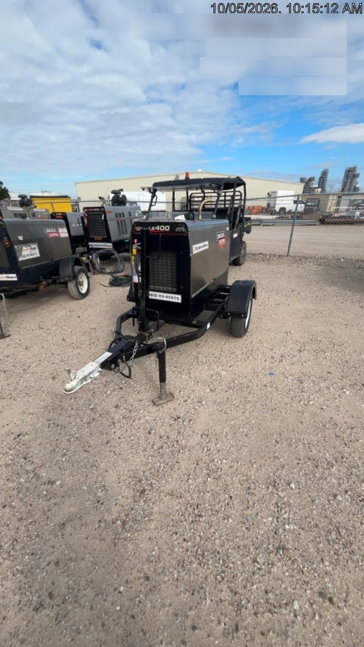 2024 Lincoln Electric LE400 Kubota V1505, Trlr, Cable Rack, Light Kit, ES Decals, T3