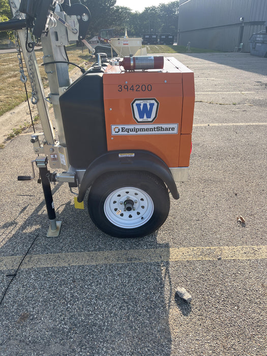 2024 Wanco WLTT-4MM4K Diesel, Deep Sea Controller, Shore Power Plug, Auto Start, (4) 350W LED Floodlights, 4kW Generator, 60 Gal Fuel Tank, 2" Ball, T3