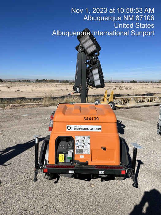 2023 Generac MLT2 Diesel, Flex Switch 120V Input, Powerzone Controller, (4) 320W LED Lights, 4kW Generator, 39.9 Gal Fuel Tank, 2" Ball, T3