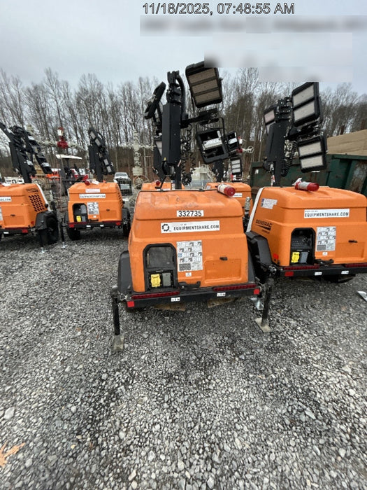 2023 Generac MLT2 Diesel, Flex Switch 120V Input, Powerzone Controller, (4) 320W LED Lights, 4kW Generator, 39.9 Gal Fuel Tank, 2" Ball, T3