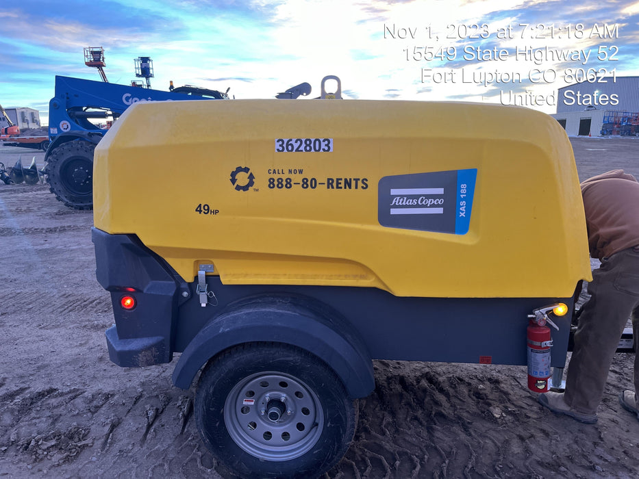 2023 ATLAS COPCO XAS188 CWK