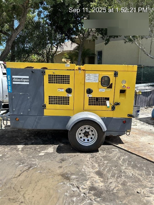 2021 ATLAS COPCO PAS 150 HF CS Enclosed