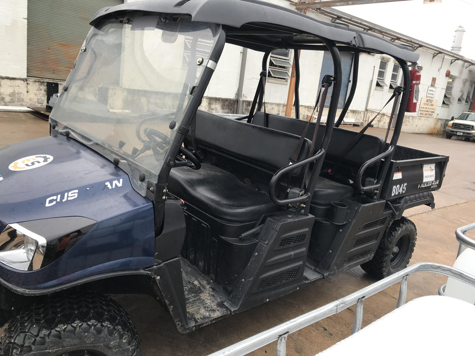 2018 Cushman Hauler 4x4 Crew Cushman Hauler 4X4 Crew Utility Vehicle w/Skid Plate, Amber Strobe