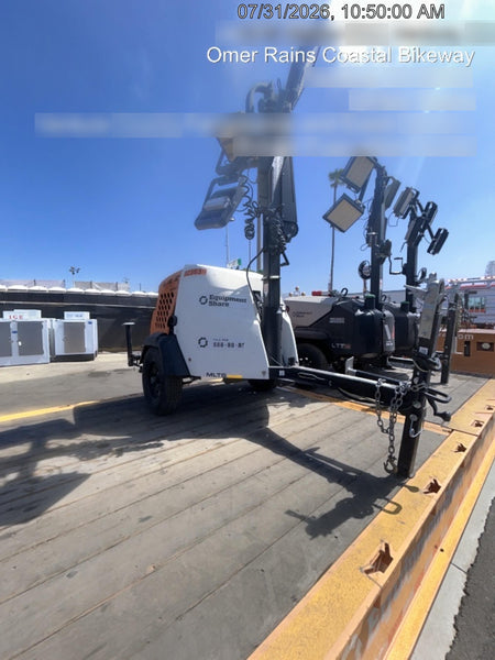 2023 Generac MLT2 Diesel, Flex Switch 120V Input, Powerzone Controller, (4) 320W LED Lights, 4kW Generator, 39.9 Gal Fuel Tank, 2" Ball, T3