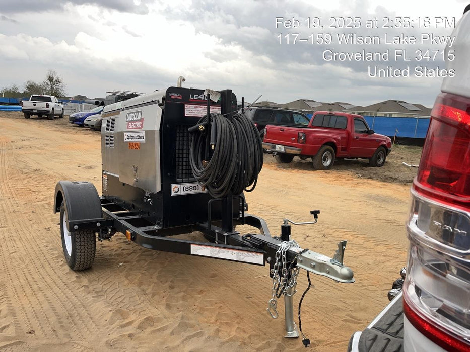 2024 Lincoln Electric LE400 Kubota V1505, Trlr, Cable Rack, Light Kit, ES Decals, T3