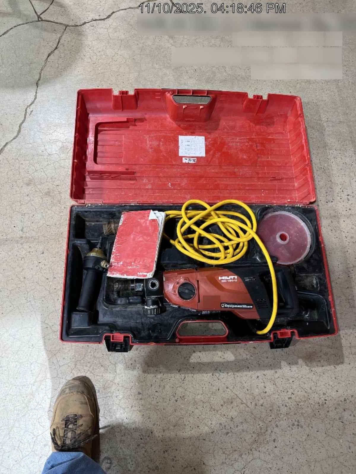 2019 HILTI DD 150-U