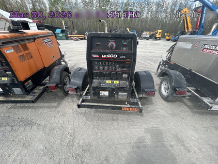 2024 Lincoln Electric LE400 Kubota V1505, Trlr, Cable Rack, Light Kit, ES Decals, T3