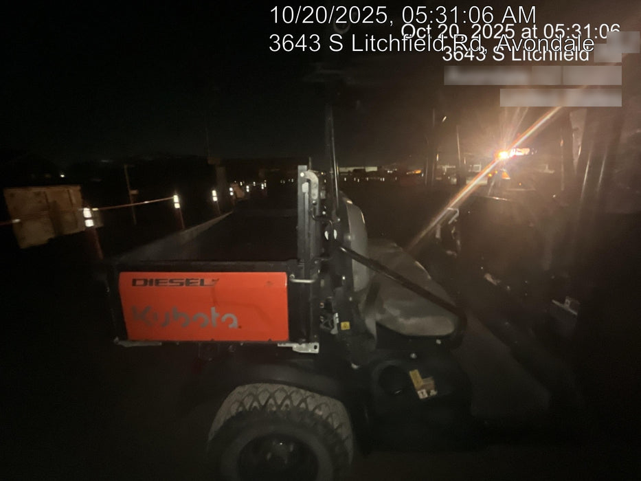 2021 Kubota RTV-X1140W-H Plastic Canopy, Windshield Acrylic Clear, LED Strobe Light, Wire Harness Kit, Back up Alarm