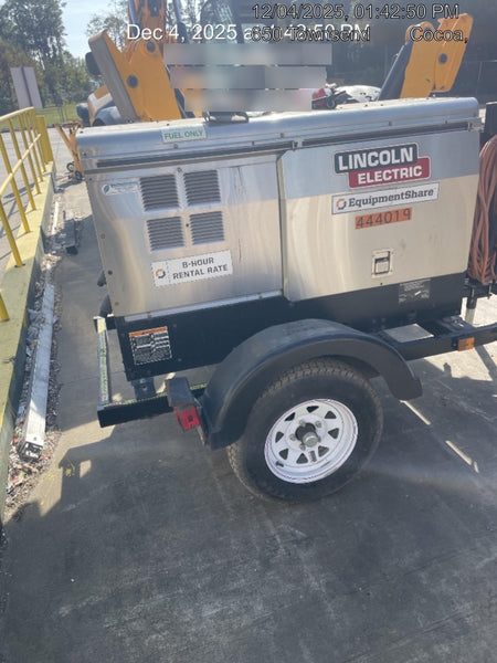 2024 Lincoln Electric LE400 Kubota V1505, Trlr, Cable Rack, Light Kit, ES Decals, T3