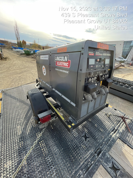 2021 Lincoln Electric Dual Maverick 200/200X Ready Pak 3 (includes trailer, cable rack, fender light kit)