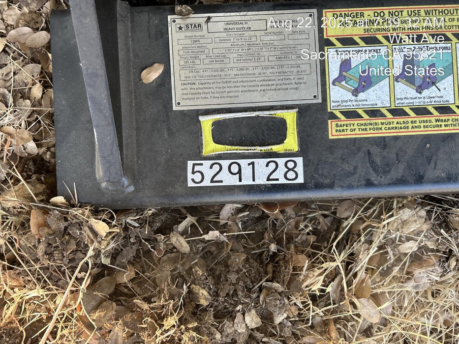 2025 STAR INDUSTRIES M1360B - Star JIB Boom