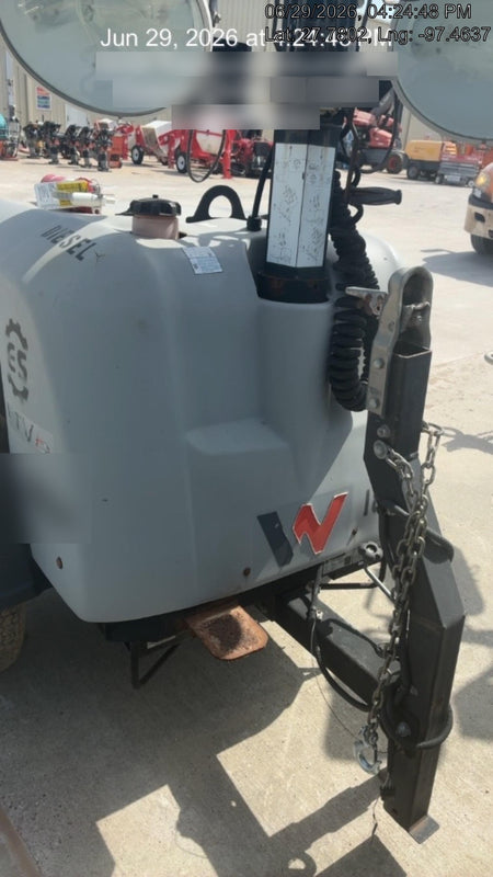 2018 Wacker Neuson LTV6L-MH Wacker Neuson LTV6L Mobile Light Tower w/Fuel Level Sensor Installed