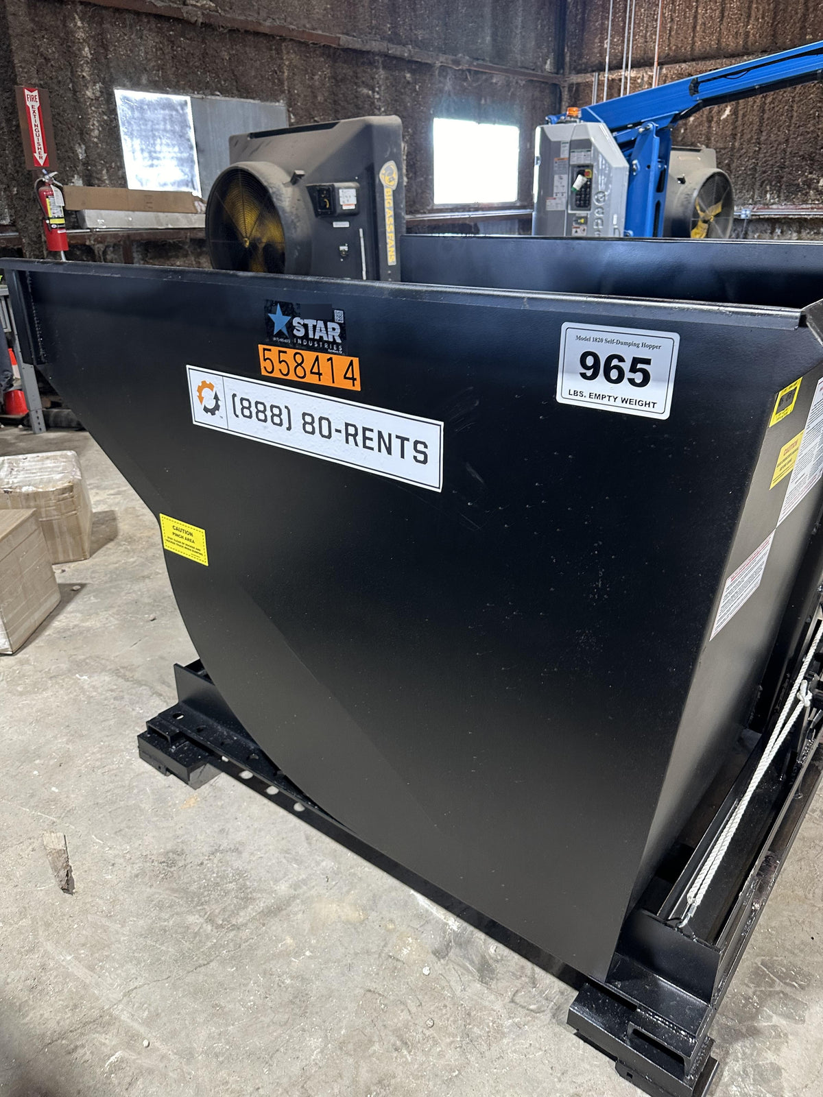2025 STAR INDUSTRIES M-1820 - Self-Dump Hopper