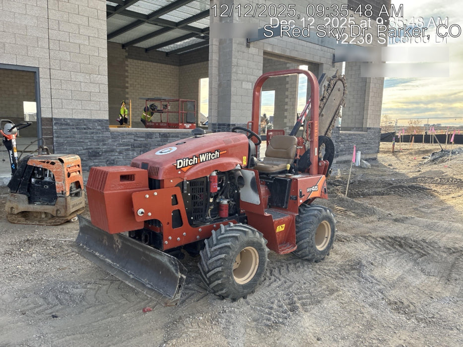 2022 DITCH WITCH RT45A