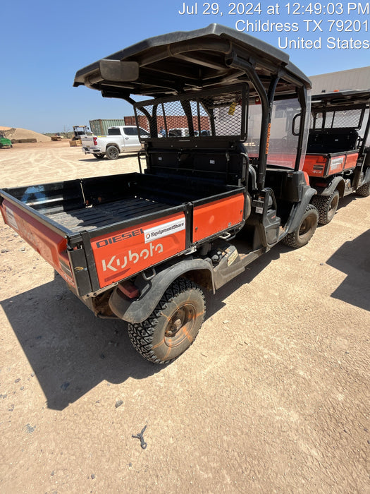 2024 Kubota RTV-X1140W-H 4WD, LED Strobe, Windshield Acrylic Clear, Plastic Canopy, Wire Harness Kit, Backup Alarm