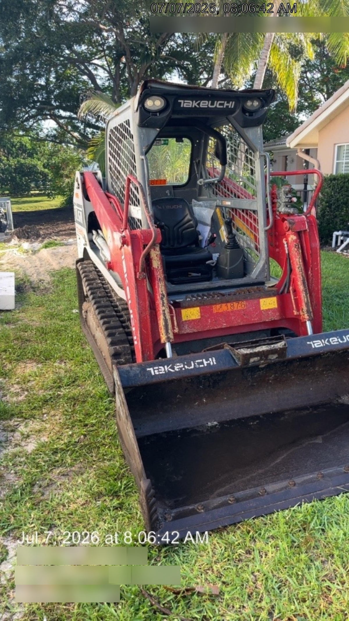 2020 Takeuchi TL6R Canopy, Manual QC
