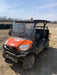 2022 Kubota RTV-X1140W-H Plastic Canopy, Windshield Acrylic Clear, LED Strobe Light, Wire Harness Kit, Back up Alarm