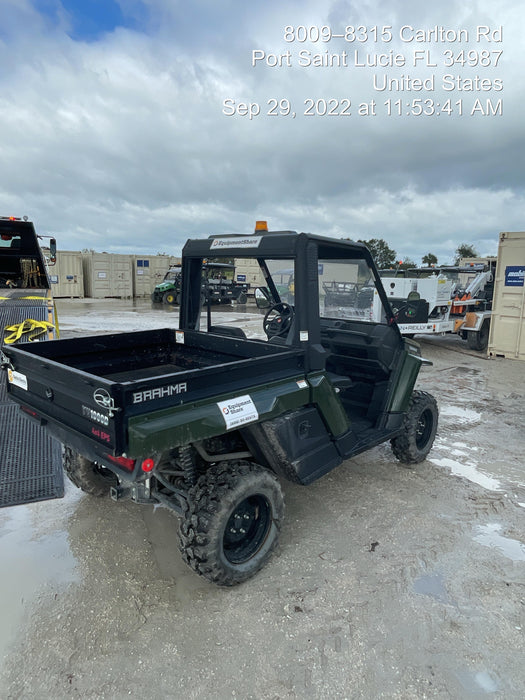 2021 Yanmar YU1000 Canopy, Steel Wheel, Poly WindShield, Beacon, Backup Alarm