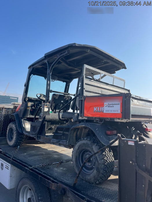 2019 Kubota RTV-X1140W-H 4WD, LED Strobe, Windshield Tempered Glass, Plastic Canopy, Wire Harness Kit, Backup Alarm