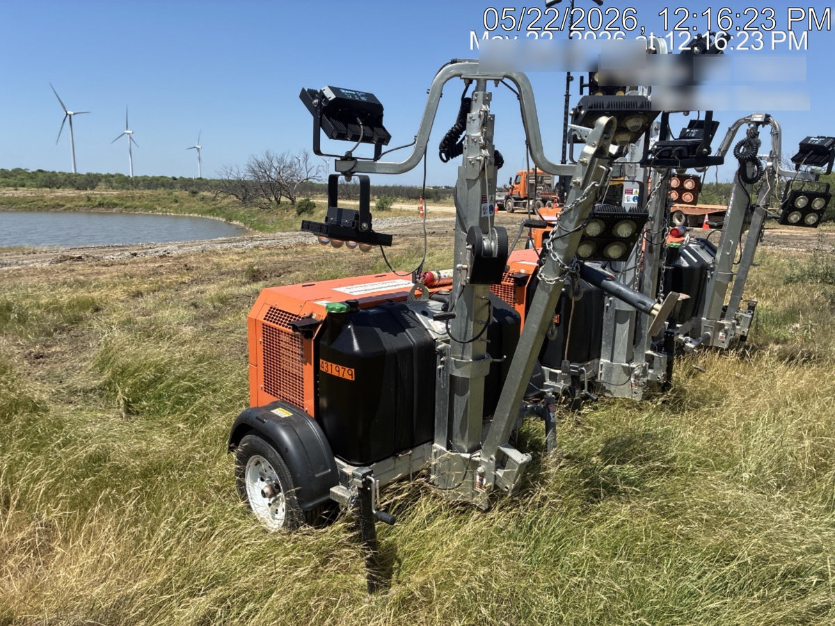 2024 Wanco WLTT-4MM4K Diesel, Deep Sea Controller, Shore Power Plug, Auto Start, (4) 350W LED Floodlights, 4kW Generator, 60 Gal Fuel Tank, 2" Ball, T3
