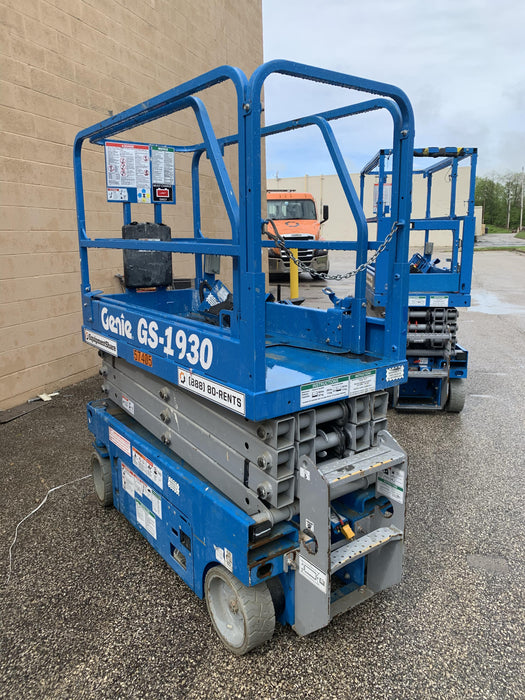 2016 Genie GS-1930 Standard Rental Specs