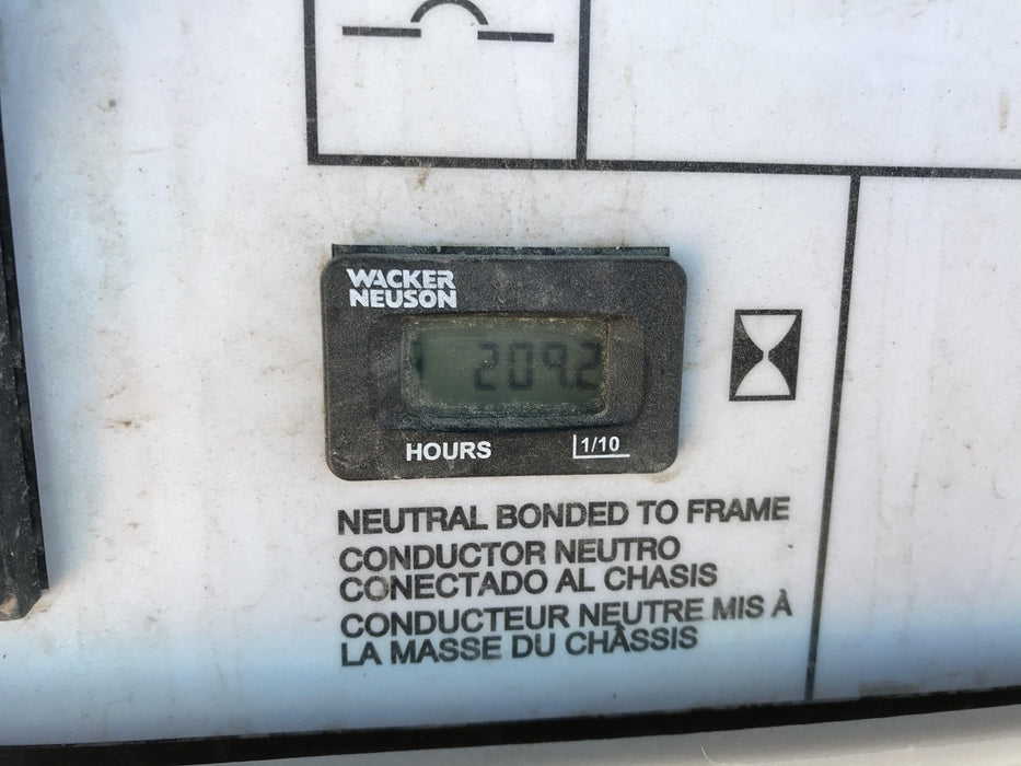 2019 Wacker Neuson LTV6L-MH Mobile Light Tower w/Fuel Level Sensor Installed