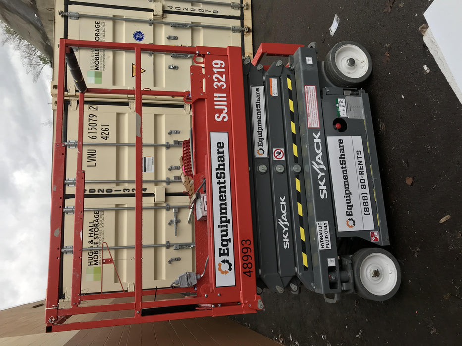 2019 Skyjack SJIII-3219 Standard Options, Trojan Batteries