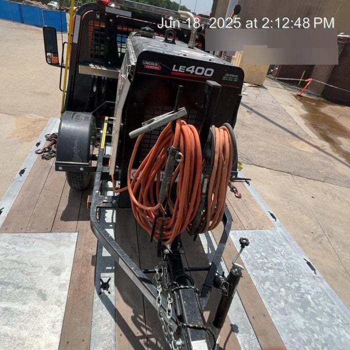 2024 Lincoln Electric LE400 Kubota V1505, Trlr, Cable Rack, Light Kit, ES Decals, T3