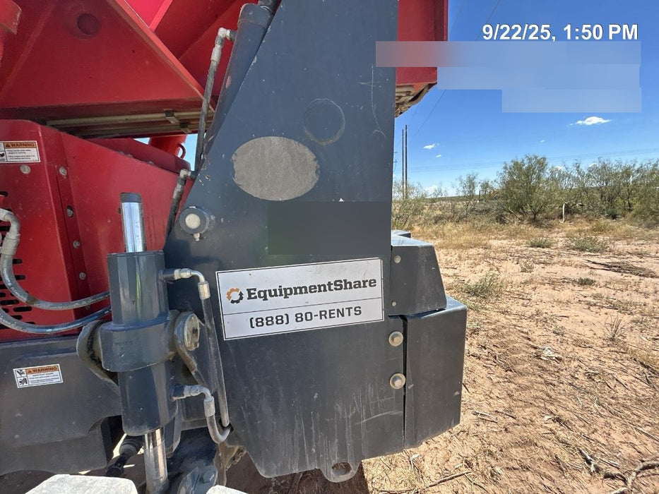 2019 Manitou MTA10055 MTA10055 - 120 HP T4, Canopy, Worklights/Strobe, Beacon, 66" Carriage, 60" Forks, Solid Tires, Lift Hook, Aux Hydraulics