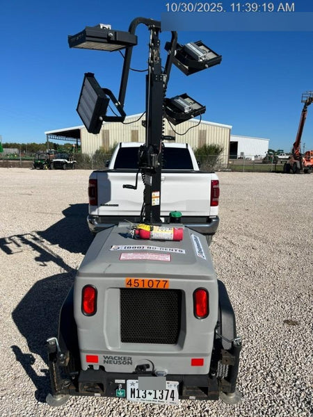 2024 Wacker Neuson LTT4 Diesel, Kohler KDW702, Deep Sea Controller, Auto Start, LED 320W, Bypass Outlet, T3